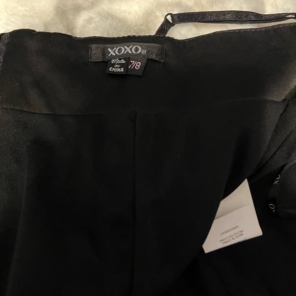 XOXO Dress size 7/8 Black - Picture 5 of 5
